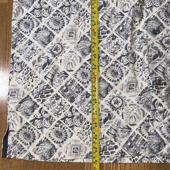 Tommy Bahama Island Zone Silk Blend Button Up Shirt Hawaiian Men's 2X Lagenlook - Picture 7 of 8